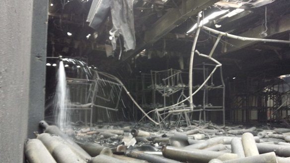 Explosion rocks warehouse at US military base in Japan