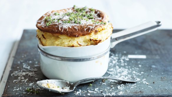 Jill Dupleix's giant cheese souffle 