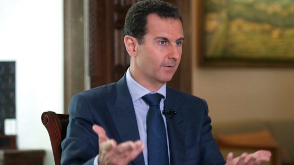 Bashar al-Assad is thumbing his nose at the West.