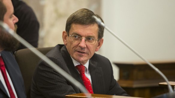 Councillor Peter Cumming highlighted the projects' clash of location during the budget reply.