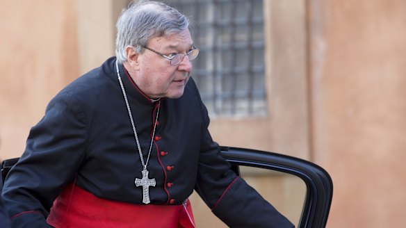 Cardinal Pell at the Vatican.