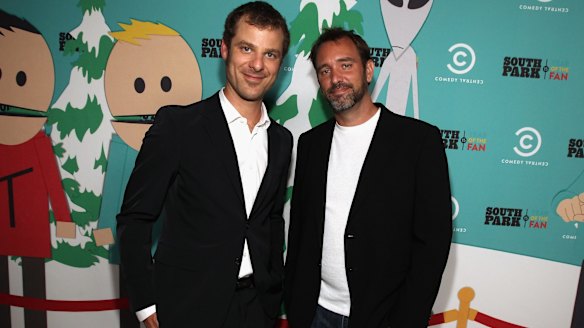 South Park creators Matt Stone and Trey Parker.