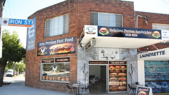 Aria Persian Fast Food in North Parramatta. 