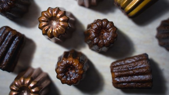 Vanilla and rum caneles from Felix Goodwin Gluten Free.