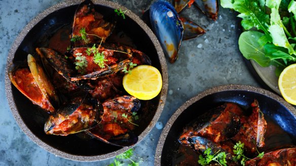 These stuffed mussels are worth the effort.