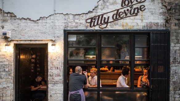 Love, Tilly Devine on Crown Lane in Darlinghurst.