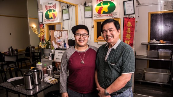 Rita and Van Pham, owners of the never-fails-to-please Pho Pasteur.