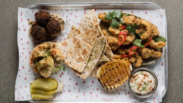 Go-to dish: the Old City platter at Lillah.