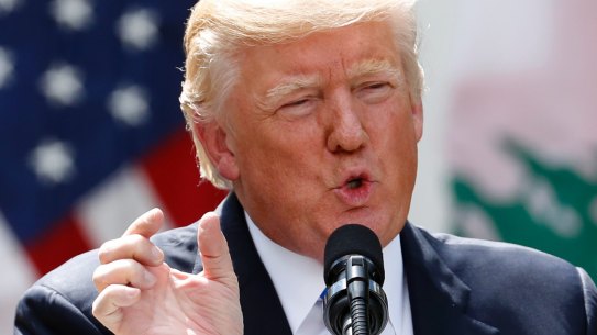 Mr Reinhart drew a direct link between the turmoil in Washington DC and Australia's interest rate settings.