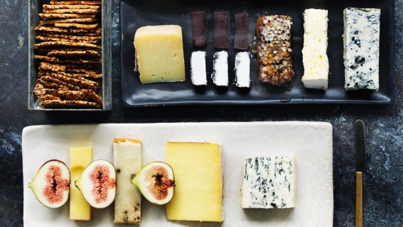 Hannah Meppem's perfect cheese platter.