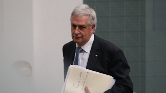 Abbott government MP Don Randall found dead