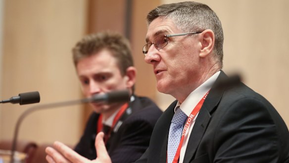 ATO deputy commissioners Jeremy Hirschhorn (left) and Mark Konza.