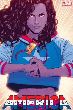 America Chavez, Marvel's first Latina LGBTQ character.