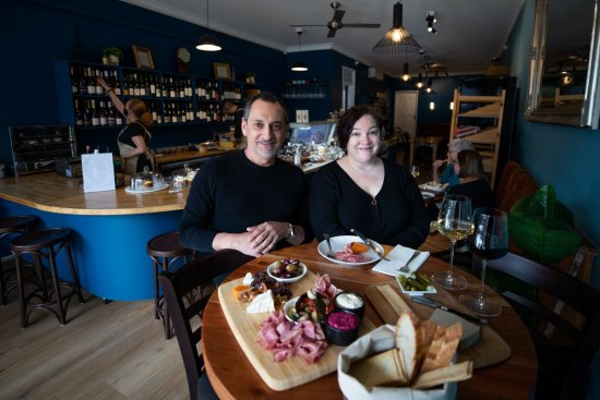 Raymond Carbonaro and Monique Emmi at the Dulwich Hill spot.