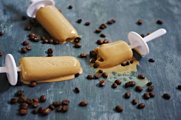 Cool-off with Vietnamese iced coffee icy poles.