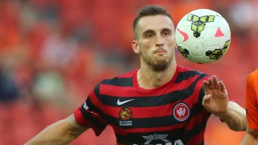 China bound: Socceroos defender Matthew Spiranovic has completed a million-dollar transfer from the Western Sydney Wanderers to Chinese club Hangzhou Greentown.