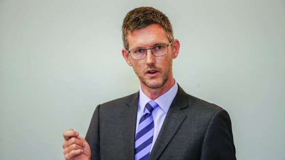 Mark Bailey's portfolios have been divided between two ministers.