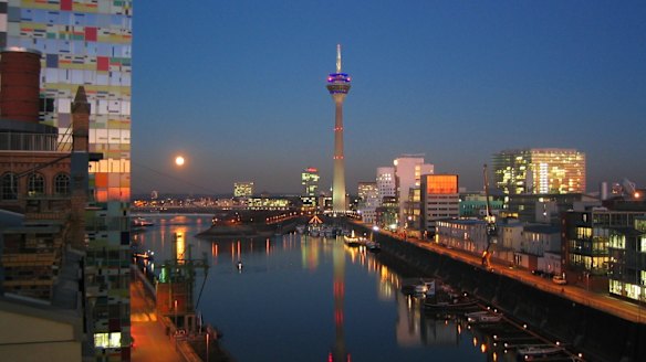 Dusseldorf Harbour.