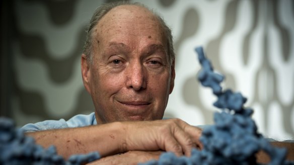 Professor Colin Masters at the Florey Institute was part of the research team that developed the blood test for amyloid beta build up. 