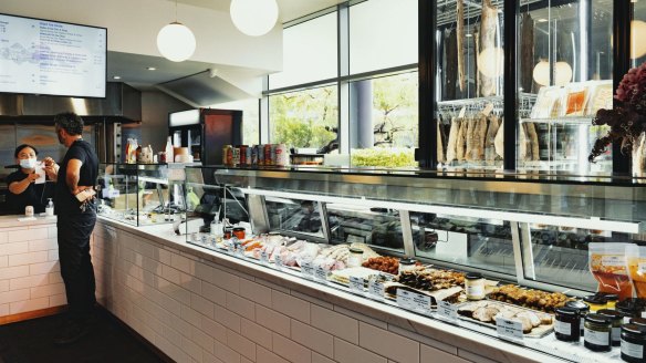 The gleaming counter at Fish Butchery's Waterloo outpost.