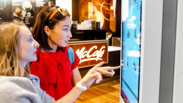 The touch screens inside a McDonald's are no more concerning than a doorknob.