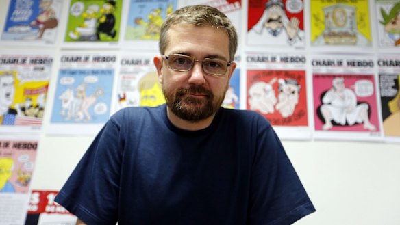 Charlie Hebdo's editor Stephane Charbonnier, known as Charb.