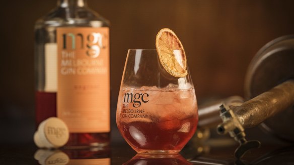 The Melbourne Gin Company's Negroni pre-mixed gin cocktail. 