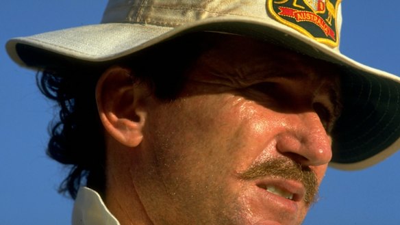 Hard taskmaster: Allan Border.