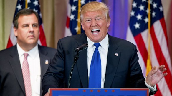 Look into those eyes and try to deny that Chris Christie has seen something.