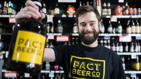 Maverick: Kevin Hingston paved the way for the Pact Beer Co.