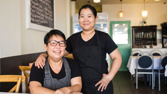 Lay Lay Naing and Tin Tin Khine of The Burman Kitchen in Granville.