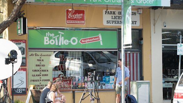 The bottle shop in Park Orchards. 