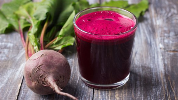 Swap your second coffee for beetroot juice.