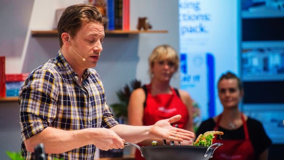 Jamie Oliver at the Royal Easter Show in Sydney in 2015.