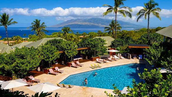 Adults-only haven: Hotel Wailea.