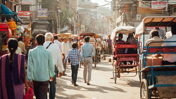 Visitors to Old Delhi can find the noise, heat and pungent smells confronting.