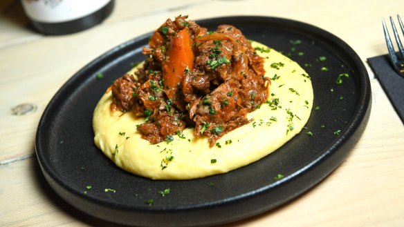 A very convincing "oxtail" ragu.