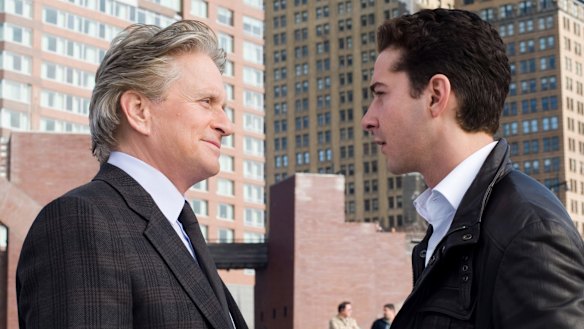 You're not Gordon Gecko, the Michael Douglas character pictured left in Money Never Sleeps.