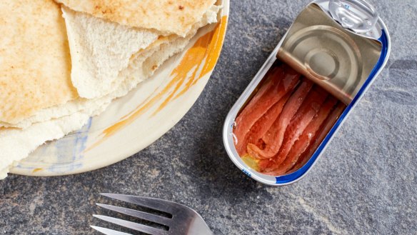 A can of anchovies is always worth keeping on hand.