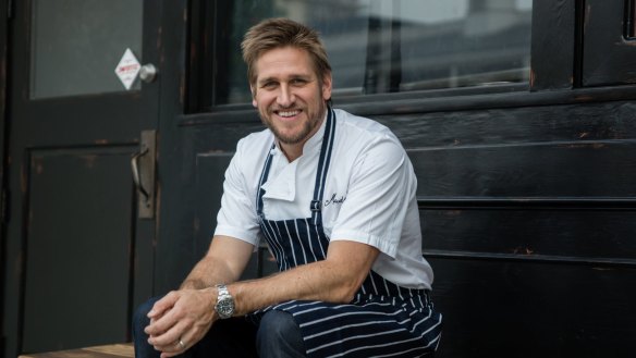 Curtis Stone at Maude, his one Michelin-star restaurant in Los Angeles.