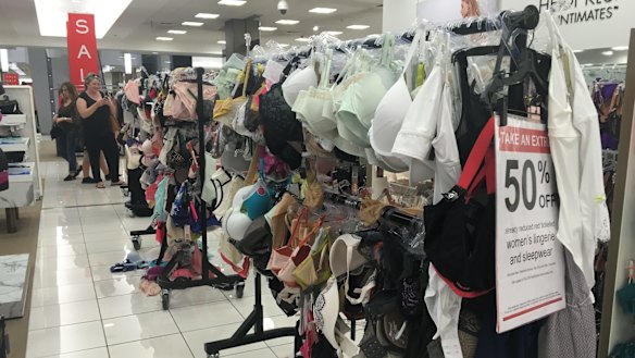 A photograph from inside Bondi Myer that Solomon Lew sent to Myer Chairman Paul McClintock.