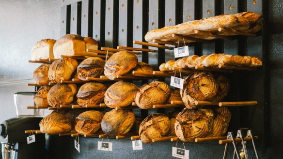 The Bred Co team mill their own flour from locally grown wheat.