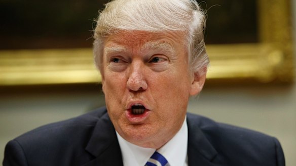 President Donald Trump has issued several denials over his team's contacts with Russia. 