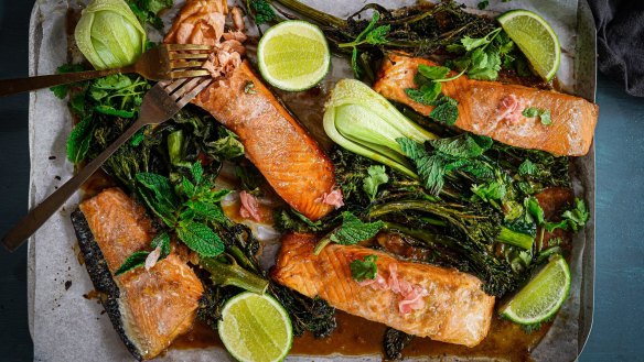 Salmon is packed with omega 3 fats which have multiple benefits.