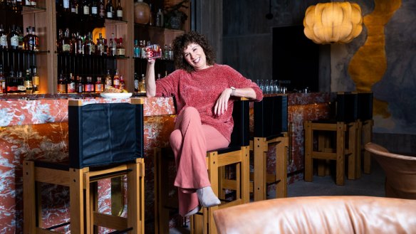 From pubs to ramen bars, this is where the Good Food Guide team will be heading this winter (Jill Dupleix shown at Ace Hotel's Lobby Bar).