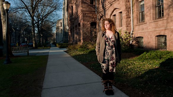 Yale University student Hannah Zeavin,  who signed a complaint accusing the university of violating Title IX.
