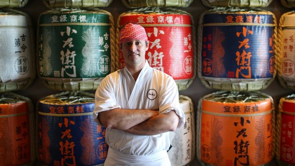 Shaun Presland (pictured during his Sake days) is now consulting on a multi-restaurant and takeaway project in Canberra.