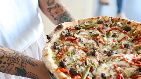 Stretched Pizza lands in Coburg.