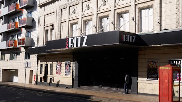 The HMV Ritz nightclub in Manchester.. 