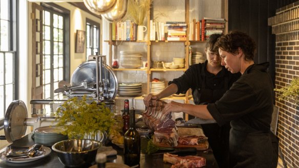Brigitte Hafner (right) has built one of Victoria's most exciting restaurants with Tedesca Osteria.
